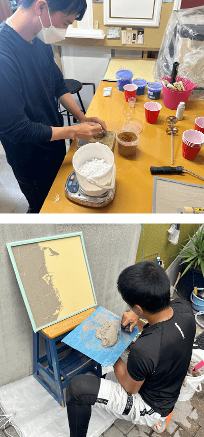 左官工事の仕事について